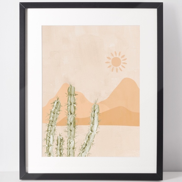 Other - Wall Art Boho Nature Plants Print Illustration Unframed